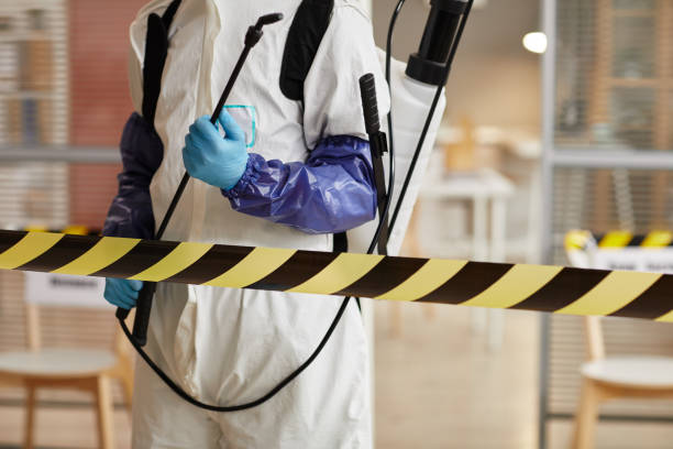 Professional Unattended Death Cleanup technician working in Chester, NE